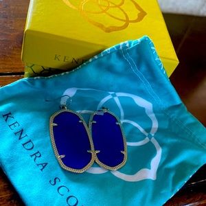 Kendra Scott Danielle’s in Cobalt Cats Eye